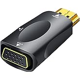 オーディオコンピュータプロジェクター付きhdmiコンバーター1080PHDコンバーターhdmiオス-vgaメスアダプター(オーディオラインをプレゼント)