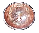 エジプトギフトショップ14 "光沢仕上げNatural Bathroom銅Vessel洗面化粧台シンク