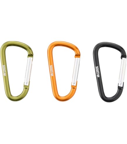 Amazon.co.jp: ロゴス（LOGOS） LOGOS ロックカラビナ（グリーン