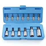 Capri Tools CP30002 S2 Metric Hex Wrench Bit Socket Sets, 13-Piece [並行輸入品]