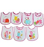 BABY BIBS Boys Girls Terry Waterproof Backing Happy BUGS by Rack-a-bye