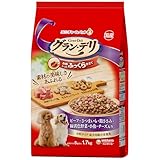 グラン・デリ ドッグフード ふっくら仕立て ビーフ・さつまいも・鶏ささみ・緑黄色野菜・小魚・角切りビーフ粒入り 1.7kg