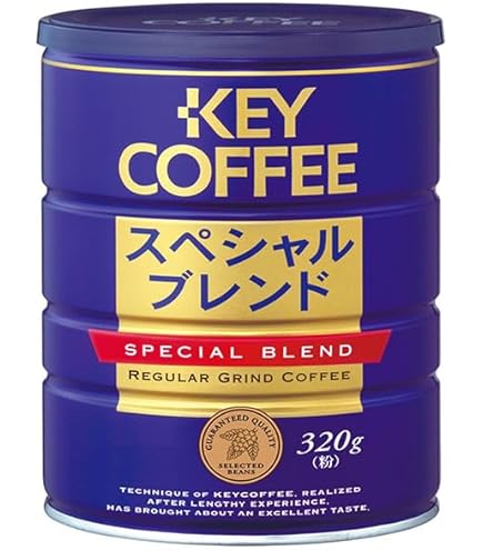 Amazon.co.jp: キーコーヒー スペシャルブレンド(粉) 320g缶×6個入