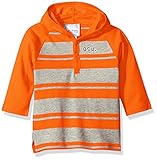 NCAA Oregon State Beavers Toddler Boysラグビー長袖フード付きシャツ、サイズ2、オレンジ/ヘザー