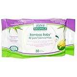 Aleva Naturals, Bamboo Baby Wipes, Scented, 30 Wipes by Aleva Naturals