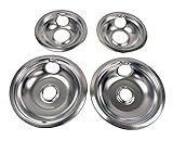 Whirlpool W10278125 ドリップパンキット、クロム / Drip Pan Kit, Chrome [並行輸入品]