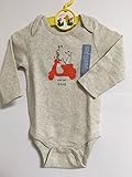 baby GAP ロンパース (グレー・ROME)70cm 6-12M
