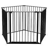 ベビーダン Baby Dan セーフティーゲート ハースゲート ルームディバイダー XXL 56826-92600-10 ブラック PET, Safety Gates & Extensions PET