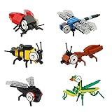 iBrick かわいい 昆虫フィギュア 昆虫の世界 ブロック 積み木型 知育玩具 お祝い 誕生日プレゼント子供おもちゃ