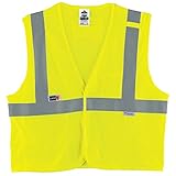 Ergodyne GloWear 8260FRHL Class 2 FR Modacrylic Vest, Small/Medium, Lime by Ergodyne
