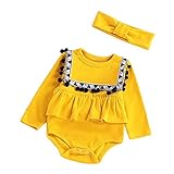 (プタス)Putars ベビー服 子供服 ロンパース 女の子 長袖 タッセル付き 二色 可愛い 秋 冬 新生児 歩行服 出産お祝い 記念日 プレゼント 0-12ヶ月