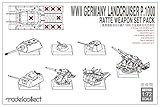 モデルコレクト 1/72 ドイツ軍 陸上巡洋艦 P.1000ラーテ用武装セット プラモデル用パーツ MODUA72150