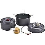 Amazon Alocs アロクス キャンピング ソロクッカー 7点セット 2人対応 0 9l 正規品 Cw C01 Alocs コッへル クッカーセット