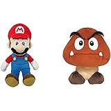 スーパーマリオ ALL STAR COLLECTION マリオ S ぬいぐるみ 高さ24cm & ALL STAR COLLECTION クリボー S ぬいぐるみ 高さ13.5cm【セット買い】