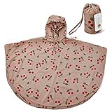 子供用 キッズ レインコート 女の子 お母さん 親子 お揃い おしゃれ かわいい レインポンチョ ゴム 柄 カッパ 新学期 用 子どもレインコート ランドセル 小学生 雨具 レインウェア 防水 防風 