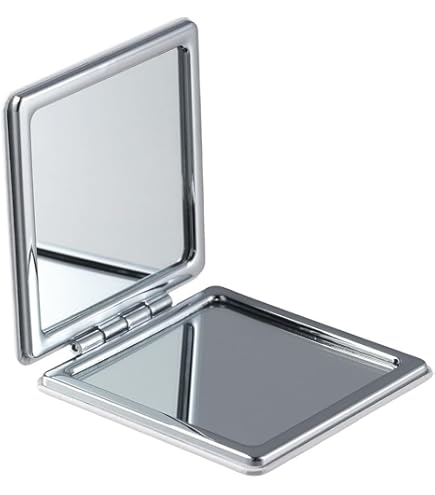Amazon.co.jp: 貝印 5倍拡大鏡付 コンパクトミラー ハンドミラー 手鏡