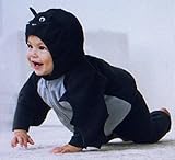 Carter 'sハロウィンコスチュームブラックBat 12ヶ月サイズ3個