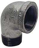 Aviditi 93094 1-1/2-Inch Galvanized Fitting with Street 90-Degree Elbow, (Pack of 5) by Aviditi