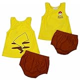 ビブスーツ ポケモン ピカチュウ ポケットモンスター なりきり スーツ 【YP】 80cm ピカチュウ