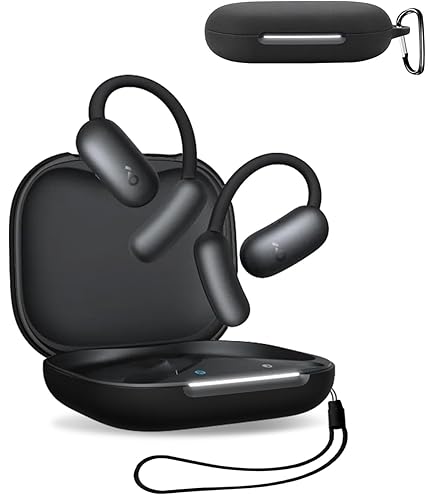 Amazon | For Anker Soundcore AeroFit 2イヤホン 用 ケース シリコン