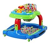 Dream On Me 2 in 1 Baby Tunes Musical Activity Walker and Rocker, Blue by Dream On Me [並行輸入品]