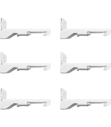 Amazon.co.jp: 伸縮機能カーテンレール 専用付属品 ダブル