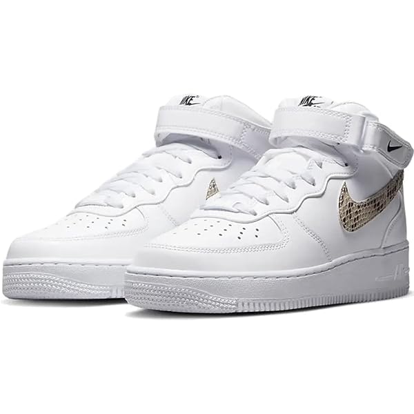 ナイキ エアフォース1 ミッド　ホワイト　26cm NIKE AIR FORCE 1 MID '07 WHITE/WHITE 23FA-I（ナイキ エア フォース