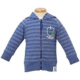 2017年 秋冬 はらぺこあおむし ミニ裏毛 ボーダー パーカー THE WORLD OF ERIC CARLE ネイビー◇90cm