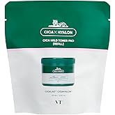 VTCOSMETICS(ブイティコスメテックス) シカマイルドトナーパッド 3種 保湿 敏感肌 乾燥肌 スキンケア 角質ケア 毛穴ケア 拭き取り化粧水 (詰め替え用(60枚入り))