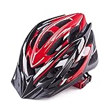 自転車ヘルメット　大人用/ジュニア　アンチショツク　高剛性　軽量　サイクルヘルメット　通気性良い　アジャスター付　着脱可能　調整可能　防虫ネット付き　オールシーズン　スポーツ＆アウトドア　57～63C