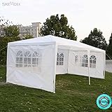 skemidex --- 10 ' x20 'キャノピーパーティーウェディングテントGazebo Pavilion Caterイベント4側壁テントOur Can Be Conveniently car