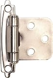 Anvilマーク2494370 1 – 1 / 2 " self-closingキャビネットヒンジ、サテンニッケル