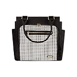 JJ Cole Freeman Diaper Bag, Black/Cream by JJ Cole