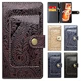 Google Pixel 8a 専用 本革 手帳型 ケース カバー Pixel8a GooglePixel8a Pixel8aケース Pixel8aカバー GooglePixel8aケース GooglePixel8aカバー 手帳ケース 手帳型ケース スマホケース ポケット付き ペイズリー バーガンディ