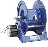 Coxreels 1125PCL-8-ED Electric 12V DC Explosion Proof 1/2HP Motor Rewind Hose Reel: 12 AWG 3 Conduct