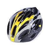 夢の空 クールスタイル アジャスター サイズ調整可能 超軽量 高剛性 自転車用 サイクリング ヘルメット イエロー