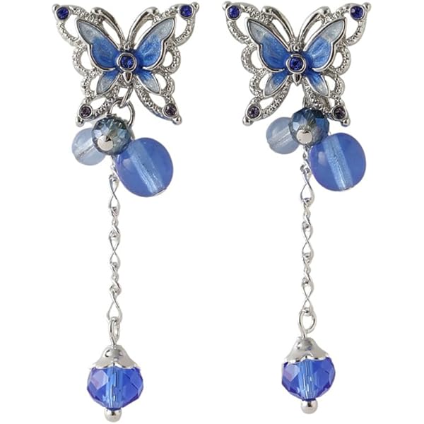 葡萄　蝶々【新品】アナスイ　ピアス　パープル ANNA SUI ピアス 蝶 パープル - メルカリ
