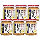 桃屋 フライドにんにくバター味 40g×6個 【にんにくチップ フライドガーリック ガーリックチップ 】