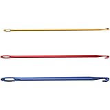 3サイズ入り セット かぎ針編み フック編針 穴 持つ手 ニットツール 長持ち 便利ツール 2.75ミリメートル + 4ミリメートル + 6 ミリメートル 可愛い