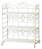 アイアン 3段 スパイスラック / アイボリー GHV-0241