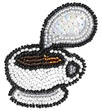 MIYUKI ビーズキット ビーズ刺しゅう ブローチキット ほっとコーヒー BFK-577