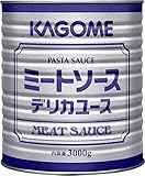 カゴメ ミートソースデリカユース 1号缶(3kg)