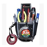 Electricians Waist Tool Belt Pouch Bag Screwdriver Carry Case