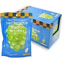 Amazon | 韓国版 シャインマスカットボンボン 62g 1ケース(10袋入