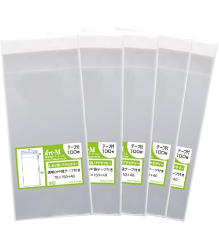 Amazon | アート・エム 【国産】テープ付 7.5cmx15cm【 大きめのしおり