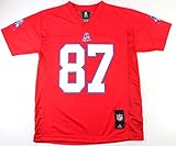 Rob Gronkowski新しいEngland Patriots # 87 NFL Youthミッドティア代替ジャージーレッド