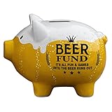 (Beer) - Prinz 6631-6001 Party Pigs Beer Fund Piggy Bank