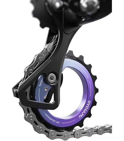 Amazon.co.jp: 18T 中空偏心ビッグプーリー 自転車用 18T ガイド
