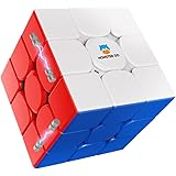 GAN Monster Go MG3M 磁石 競技用キューブ 3x3x3 マグネット内蔵 超スムーズ回転【日本語解説書付き/正規品】GANCUBEのサブブランド マグネット版 競技品質 国際標準配色 ステッカーレス「軽く動いていいですね。より早い完成
