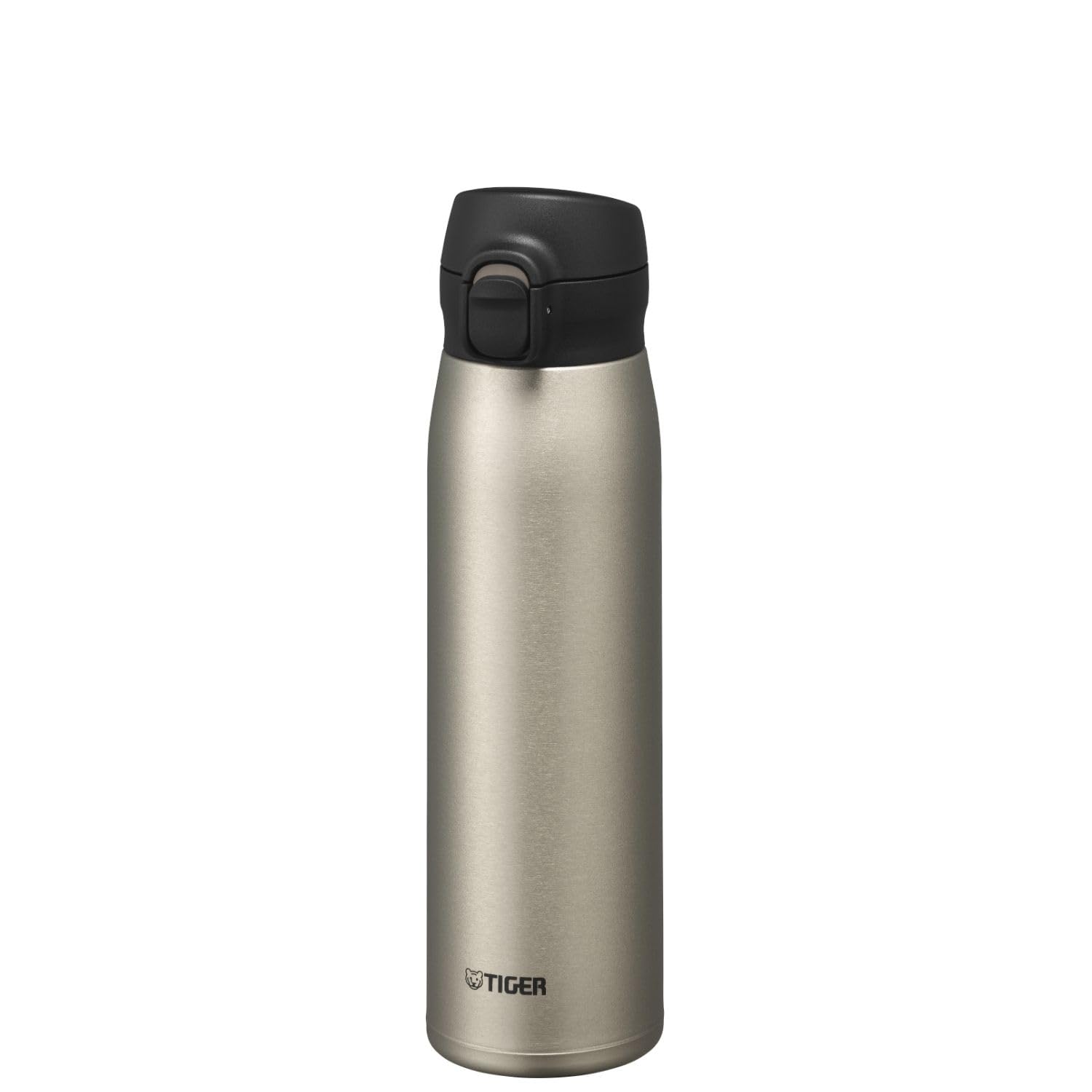 【パッキン一体型・食洗機対応】 タイガー魔法瓶(TIGER) 水筒 600ml ワンプッシュ ステンレスボトル 保冷 保温 軽量 飲みやすい設計 洗いやすい BPAフリー マットステンレス MKR-V60NXM